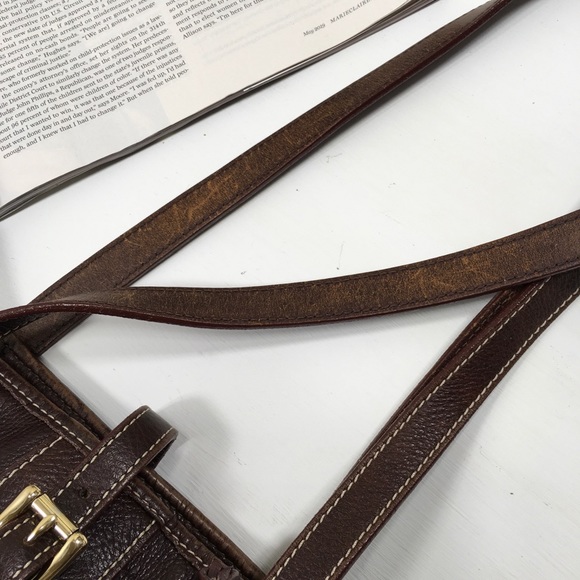 Dooney & Bourke | VNTG Brown Leather Tote Bag - Picture 5 of 8